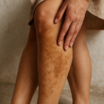 Dermite ocre sur les jambes : causes, symptômes et traitements pour soulager cette pigmentation brune